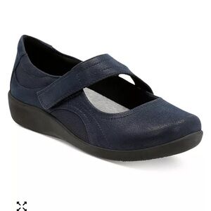 NEW Clarks Cloudsteppers Women's Sillian Bella Mary Jane Flats